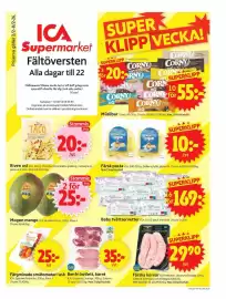 ICA Supermarket reklamblad vecka 6 Sida 1