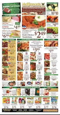 McKinnon's Supermarkets weekly ad (valid until 5-02)