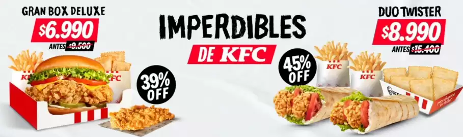 Catálogo KFC Página 1