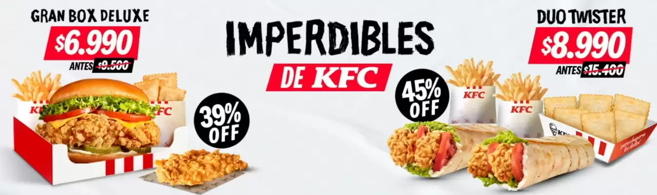 Catálogo KFC (válido hasta 22-02)