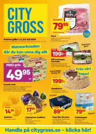 City Gross reklamblad vecka 6 Sida 1