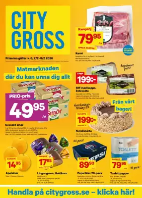 City Gross reklamblad
