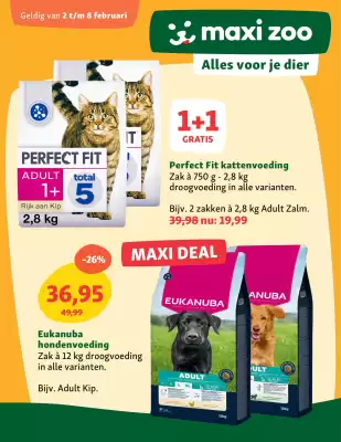 Maxi Zoo folder (geldig t/m 8-02)