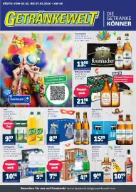 Getränkewelt Prospekt woche 6 Seite 1