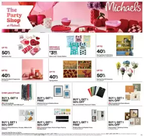 Michaels weekly ad week 6 Page 1