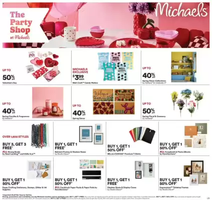 Michaels weekly ad (valid until 8-02)