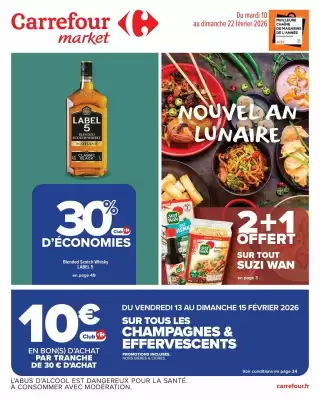 Catalogue Carrefour Market (valable jusqu'au 22-02)