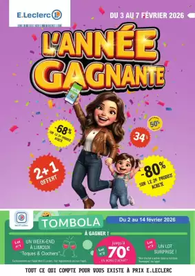 Catalogue E.Leclerc (valable jusqu'au 7-02)