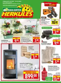 Herkules Baumarkt Prospekt woche 6 Seite 1