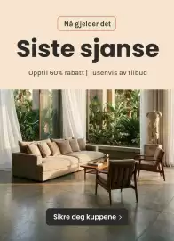 A-Møbler kundeavis Side 1