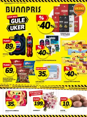 Bunnpris kundeavis (gyldig til 9-02)