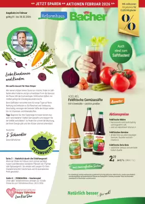 Reformhaus Bacher Prospekt (gültig bis 28-02)