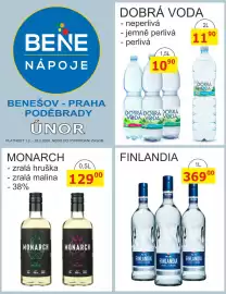 BENE Nápoje leták Strana 1