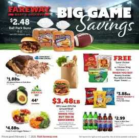 Fareway weekly ad Page 1