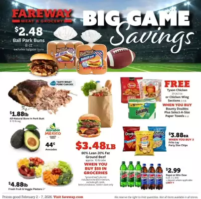 Fareway weekly ad (valid until 28-02)