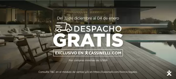 Catálogo Cassinelli semana 6 Página 1