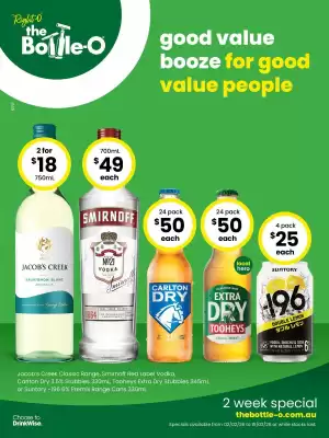 The Bottle O catalogue (valid until 15-02)