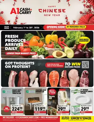 A1 Cash And Carry flyer (valid until 28-02)