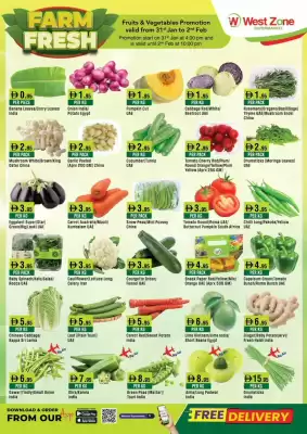 West Zone Supermarket catalogue (valid until 2-02)