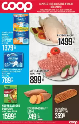 Coop akciós újság