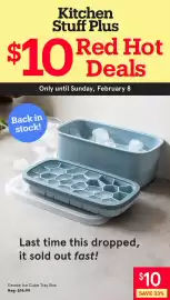 Kitchen Stuff Plus flyer week 6 Page 1