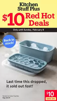 Kitchen Stuff Plus flyer