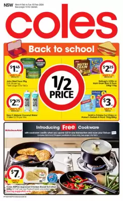 Coles catalogue (valid until 10-02)
