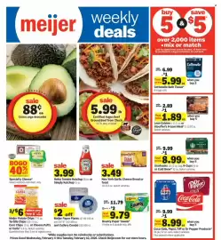 Meijer weekly ad week 6 Page 1