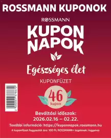 Rossmann akciós újság hét 8 Oldal 1