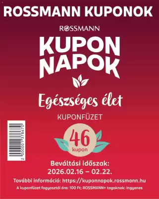 Rossmann akciós újság (érvényes eddig: 22-02)