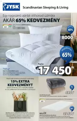 JYSK akciós újság (érvényes eddig: 3-03)