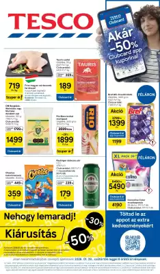 Tesco akciós újság