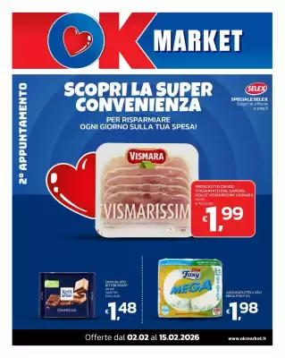 Volantino Ok Market (valido fino al 15-02)