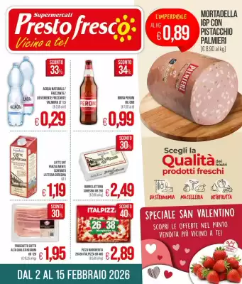 Volantino PrestoFresco (valido fino al 15-02)