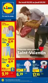 Catalogue Lidl | Préparez-vous pour la St Valentin page 1
