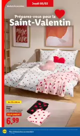 Catalogue Lidl | Préparez-vous pour la St Valentin page 18