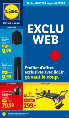 Catalogue Lidl (valable jusqu'au 5-02)