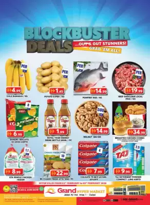 Grand Hyper Market catalogue (valid until 5-02)