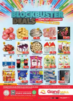 Grand Hyper Market catalogue (valid until 4-02)