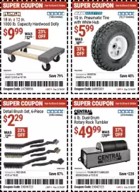Harbor Freight Tools weekly ad Page 1