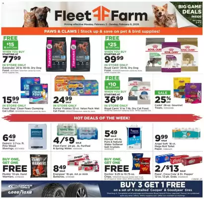 Mills Fleet Farm weekly ad (valid until 9-02)
