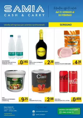 Volantino Samia Cash and Carry (valido fino al 20-02)