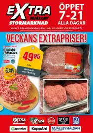 Extra Mjällby Stormarknad reklamblad vecka 6 Sida 1