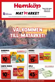 MatArket reklamblad vecka 6 Sida 1