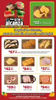 Folleto Bodega Aurrerá (válido hasta 5-02)