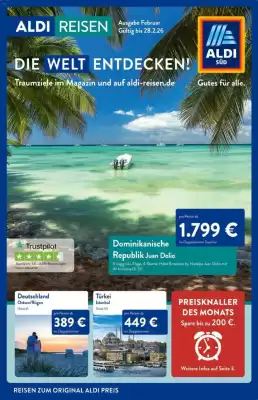ALDI Nord Reisen Prospekt (gültig bis 28-02)
