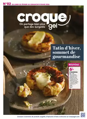 Catalogue Croque Gel (valable jusqu'au 1-03)