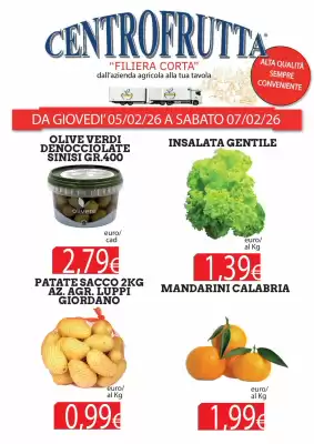 Volantino Centro frutta (valido fino al 7-02)