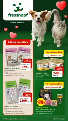 Fressnapf akciós újság (érvényes eddig: 11-02)