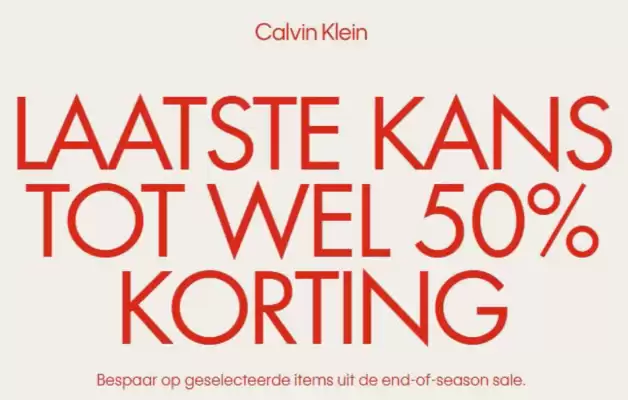 Calvin Klein folder (geldig t/m 8-02)